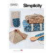 Simplicity SS9522 Casserole/Pie Holder, Mitt