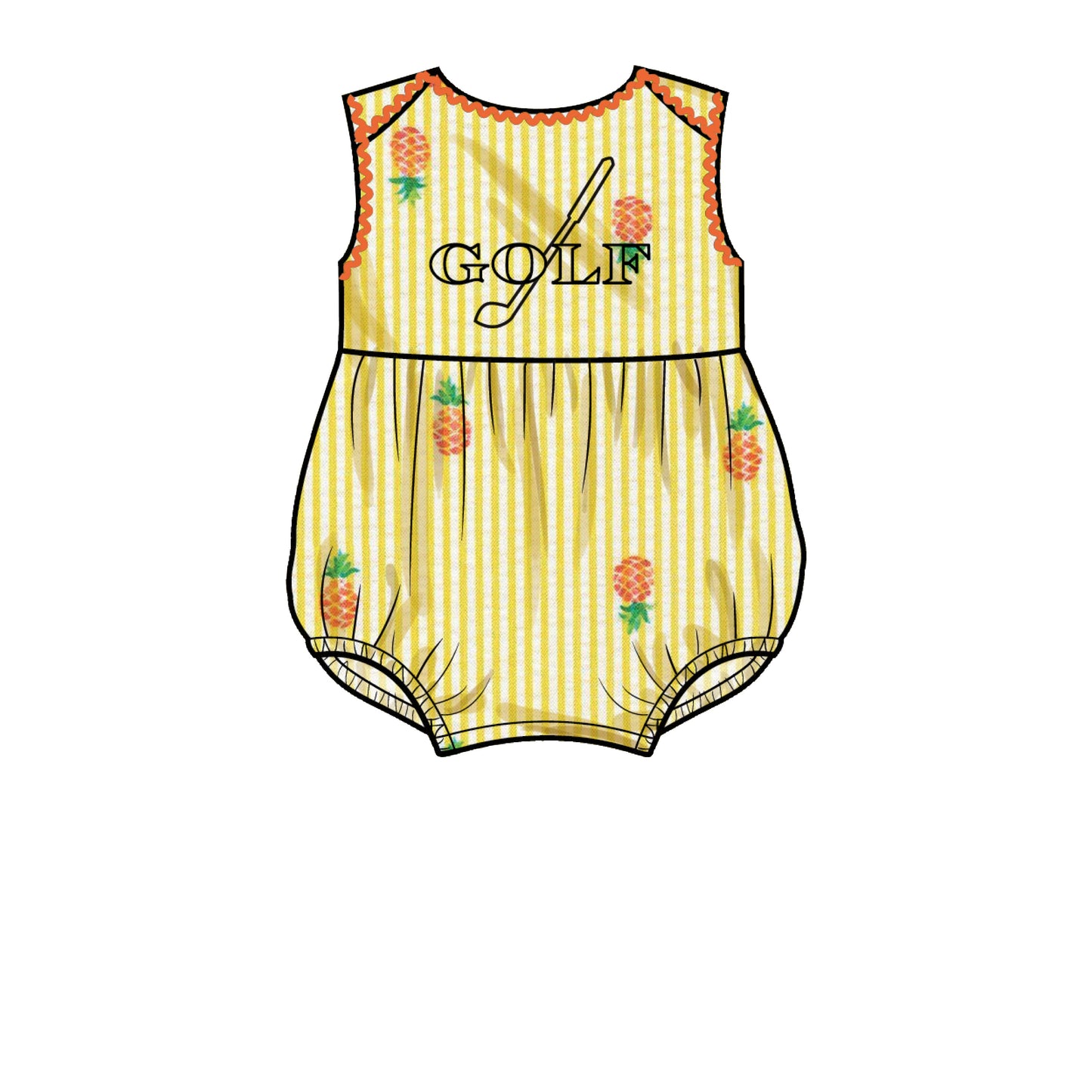 Simplicity SS9557 Babies' Romper