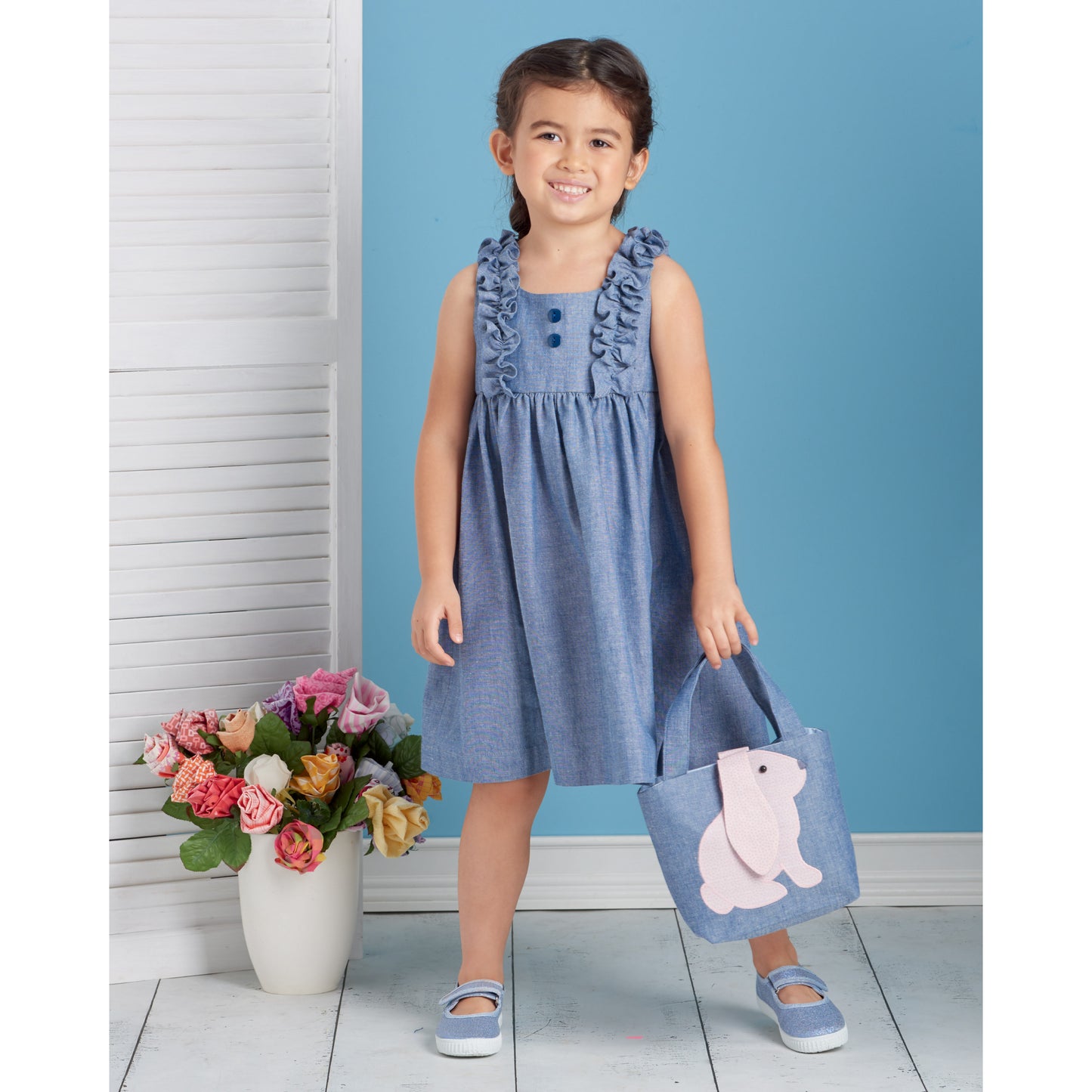 Simplicity SS9559 Child Dress, Top/Pant, Accessories