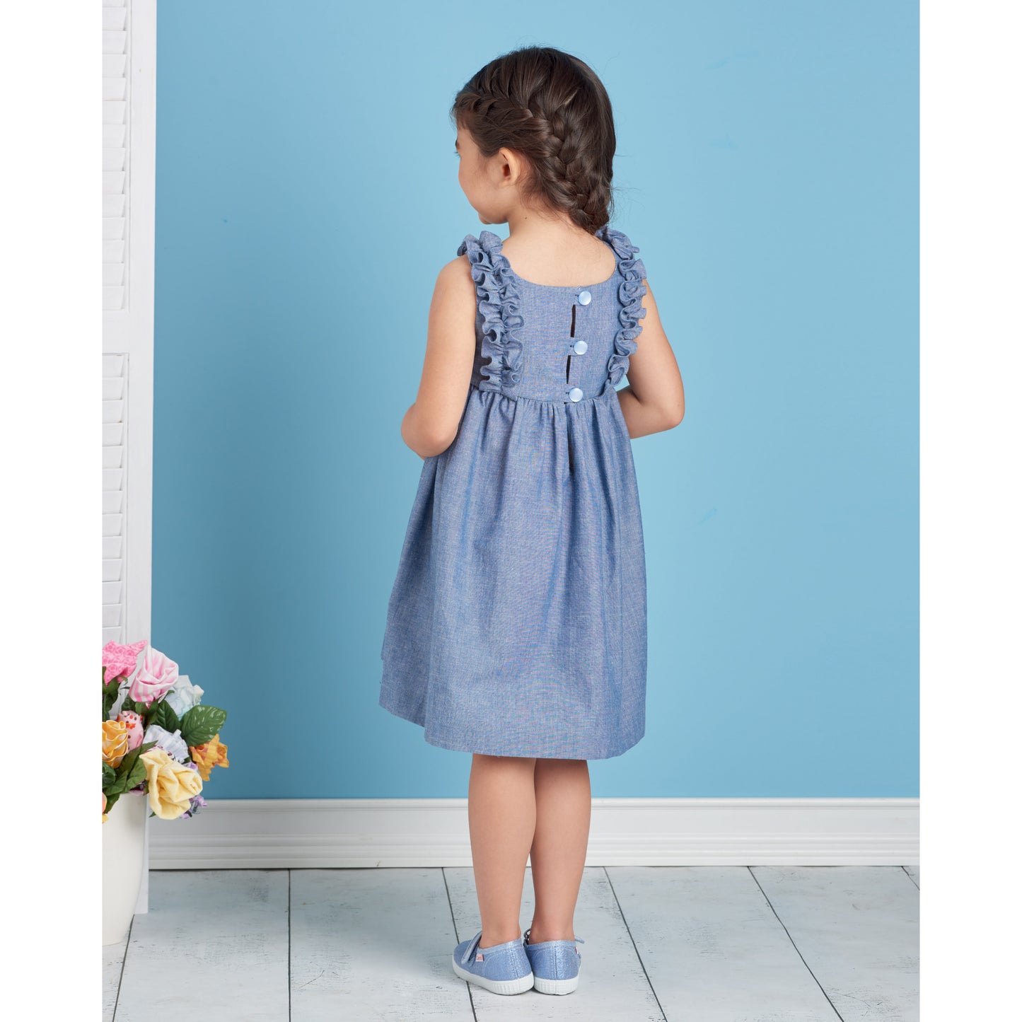 Simplicity SS9559 Child Dress, Top/Pant, Accessories