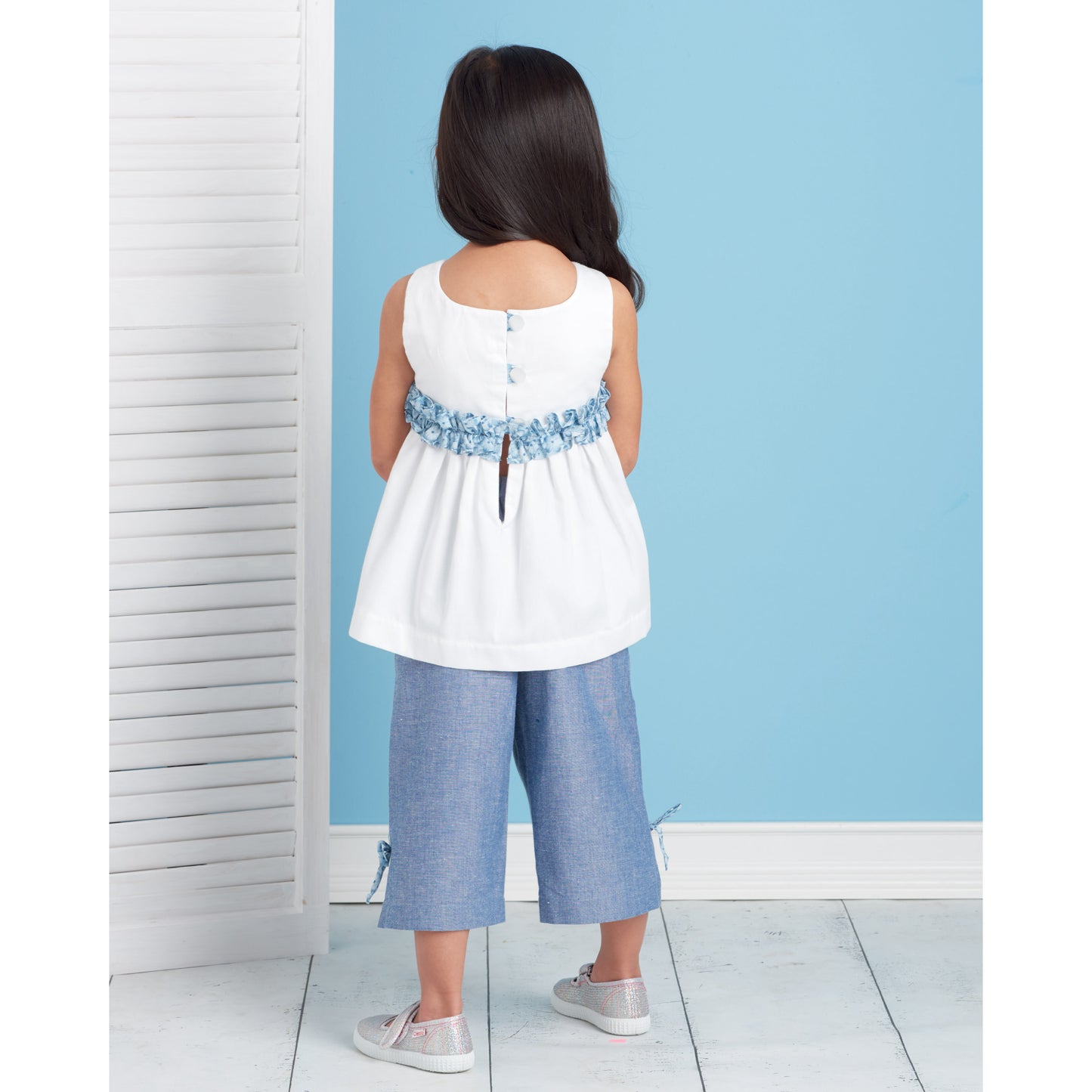 Simplicity SS9559 Child Dress, Top/Pant, Accessories