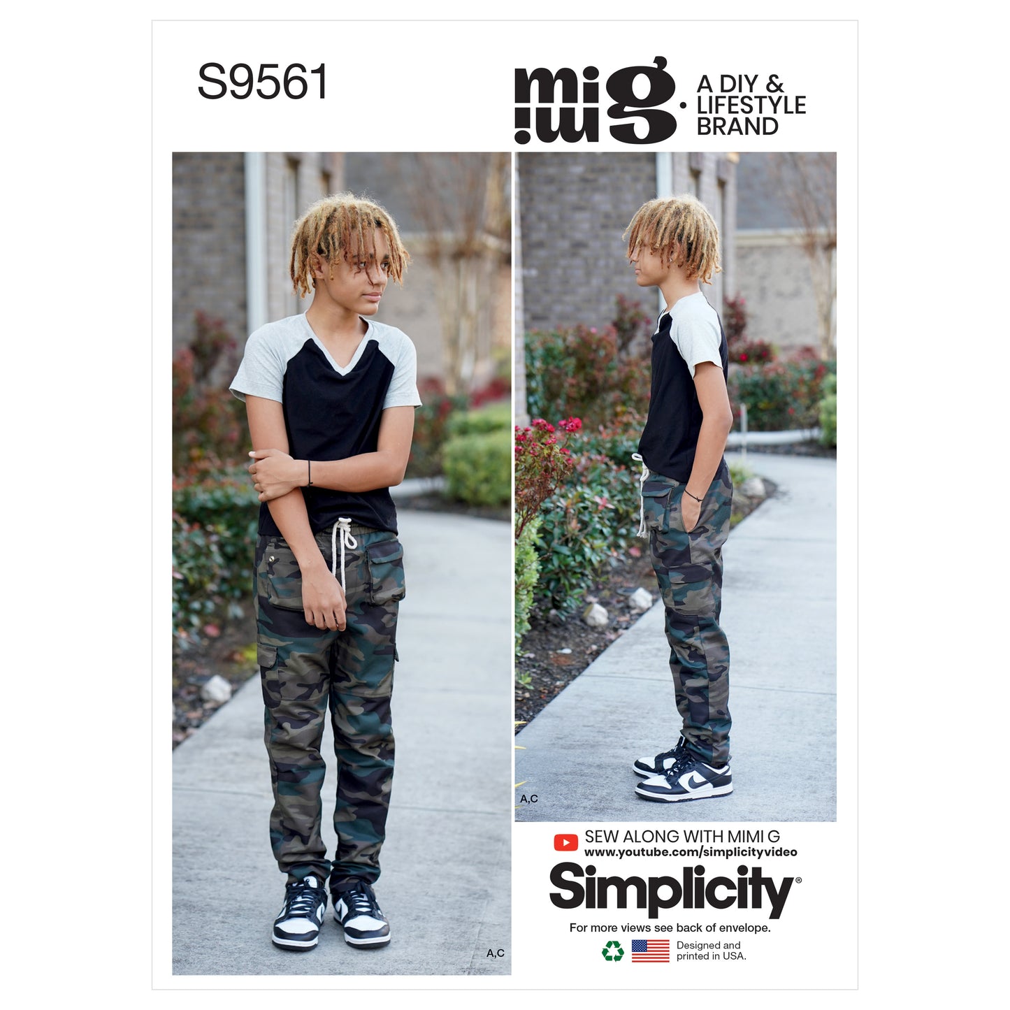 Simplicity SS9561 Boy Top, Pants, Shorts
