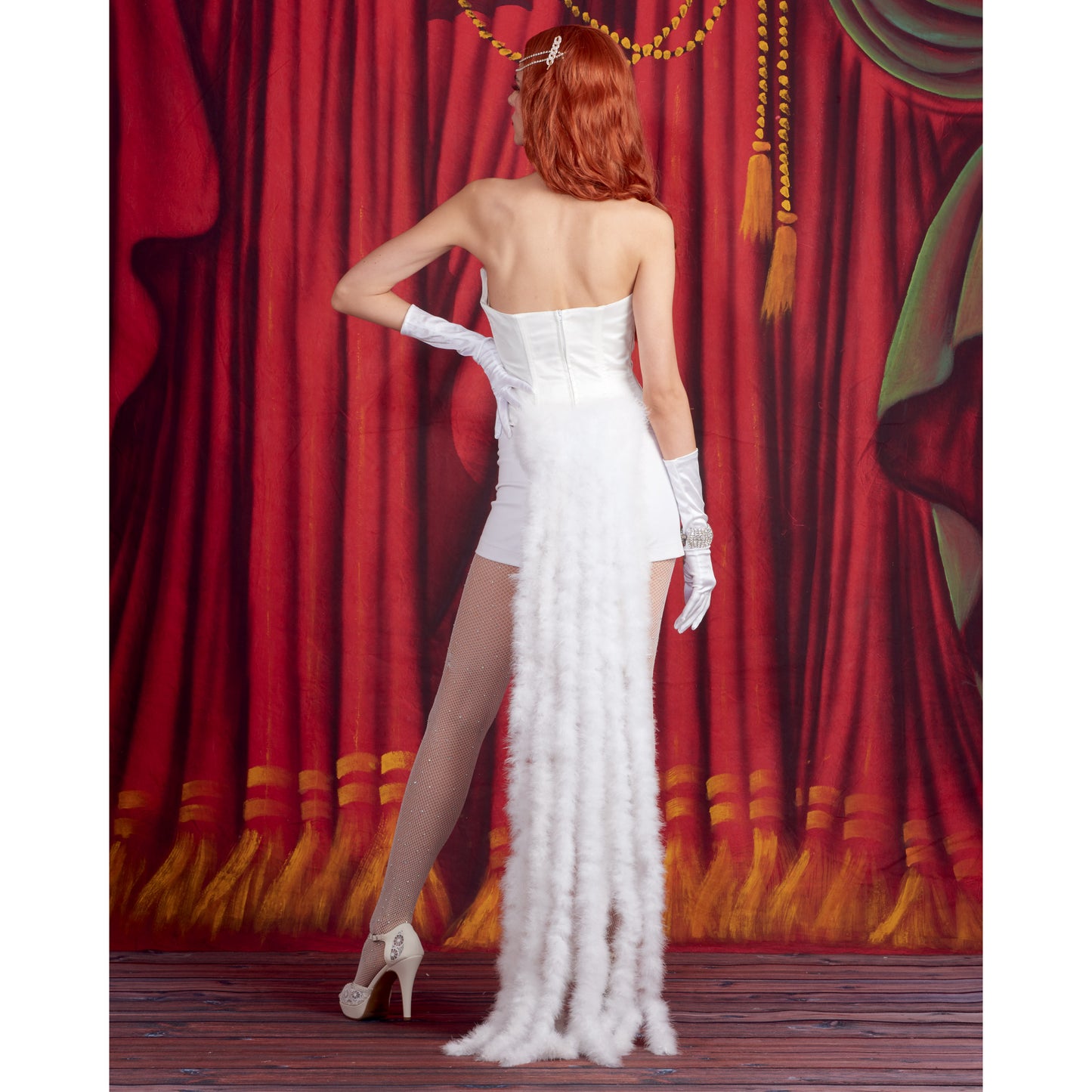 Simplicity SS9576 Corset, Sleeves, Collar, Skirt