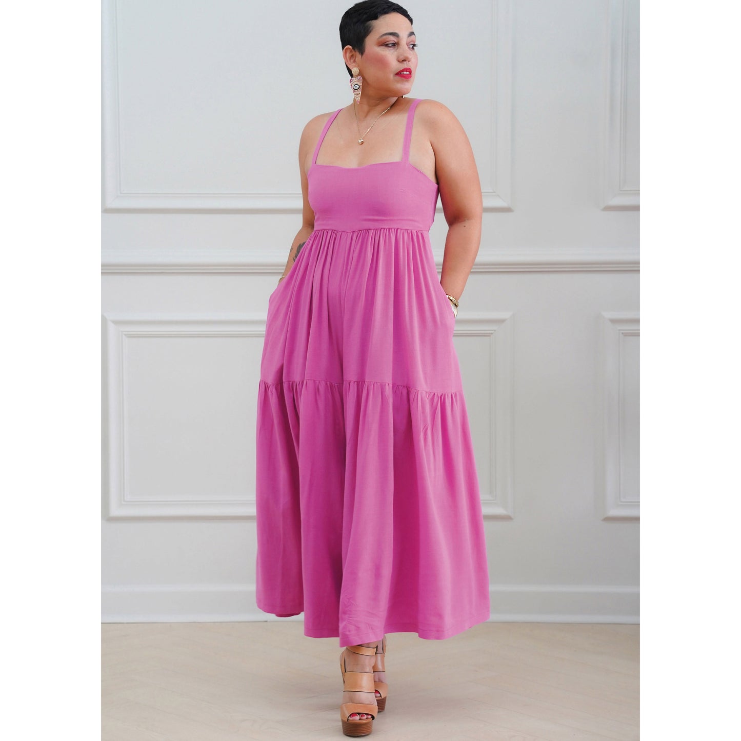 Simplicity Pattern SS9597 Misses' Dress and Jumpsuit by Mimi G