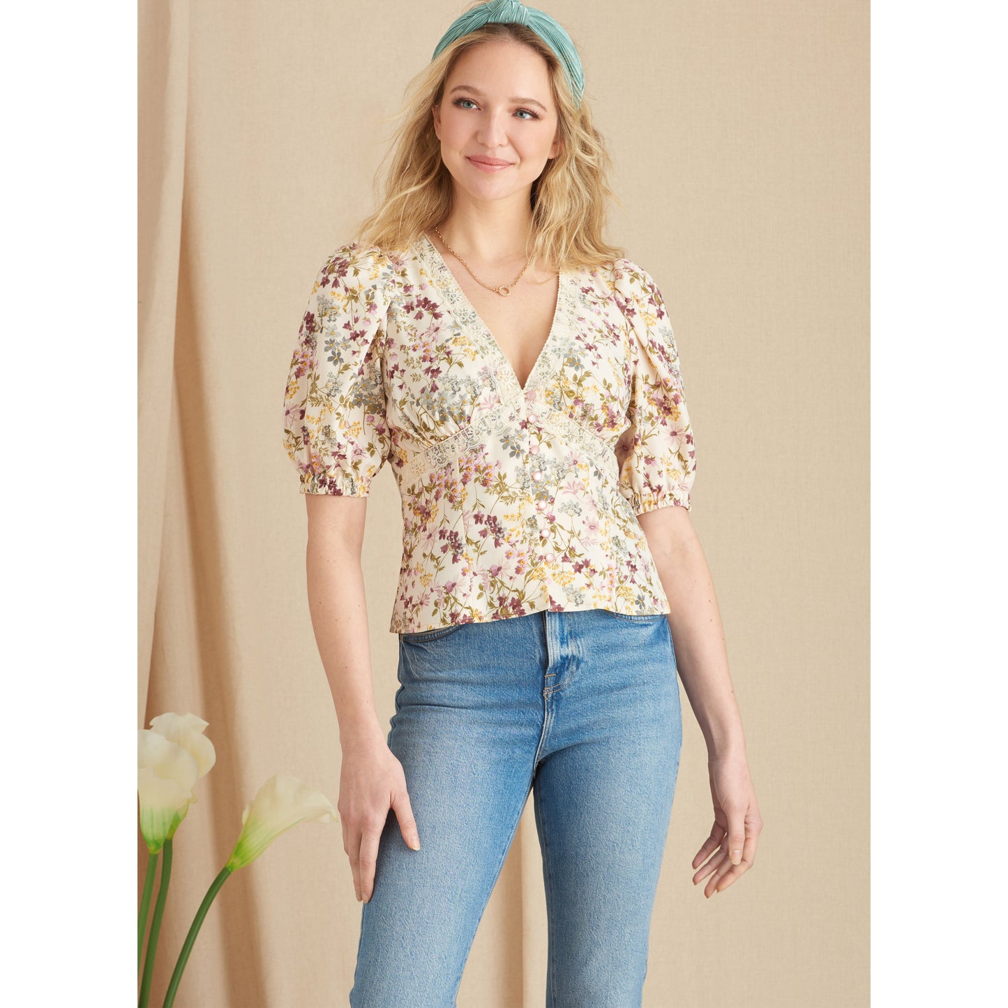 Simplicity Pattern SS9606 Misses' Blouse