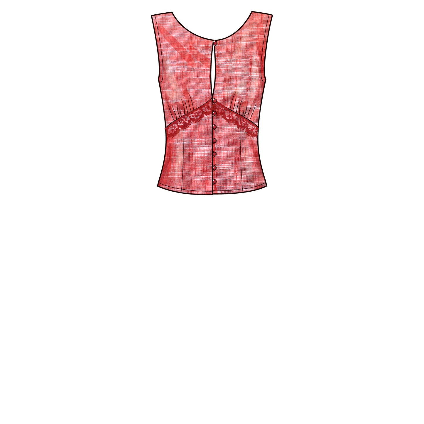 Simplicity Pattern SS9606 Misses' Blouse