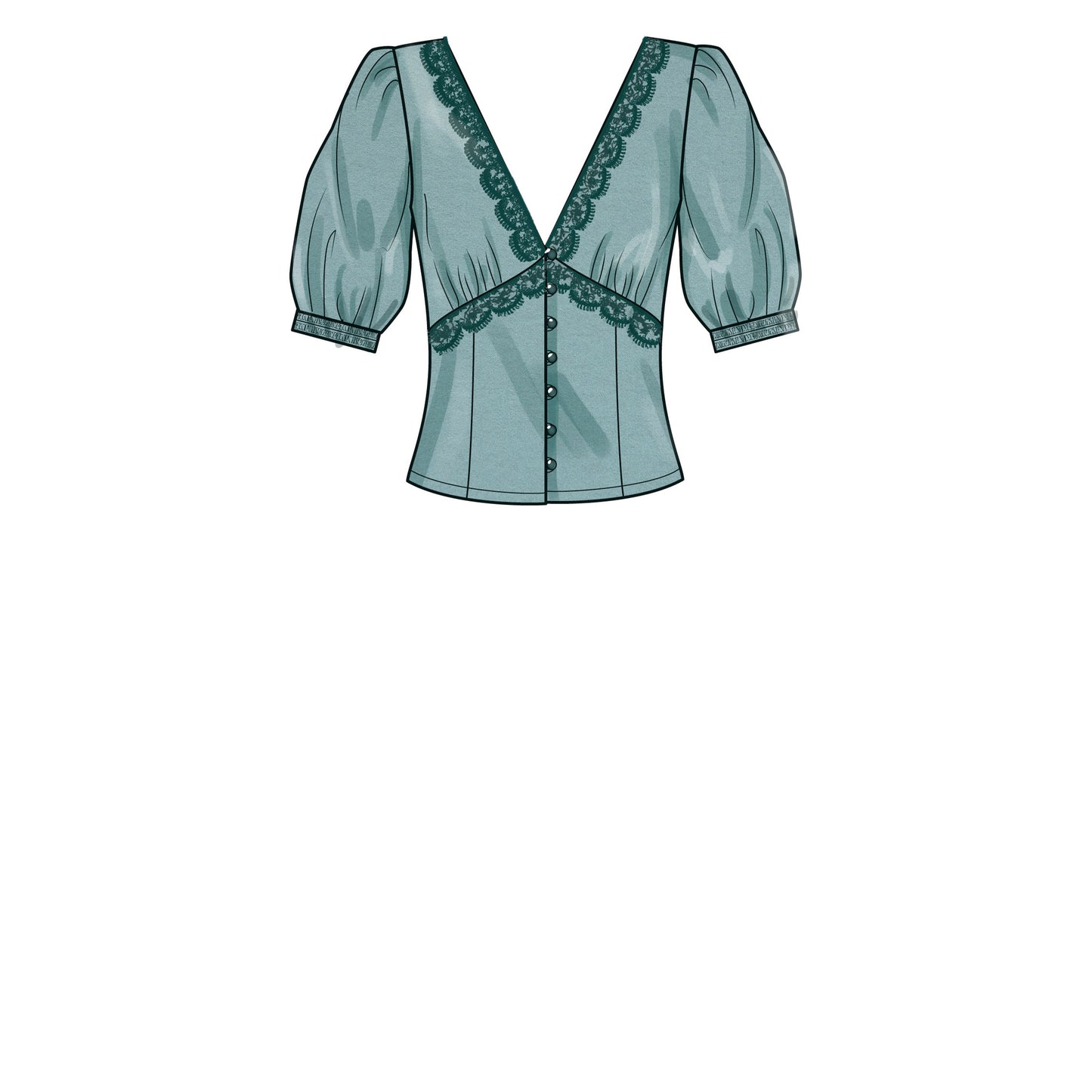 Simplicity Pattern SS9606 Misses' Blouse