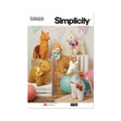 Simplicity Pattern 9666 Stuffed Bunny