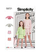 Simplicity Pattern S9721 Child/Girl Sportswear