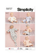 Simplicity Pattern S9727 Doll Clothes