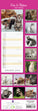 2024 Slimline Wall Calendars, Cats & Kittens- 420x145mm