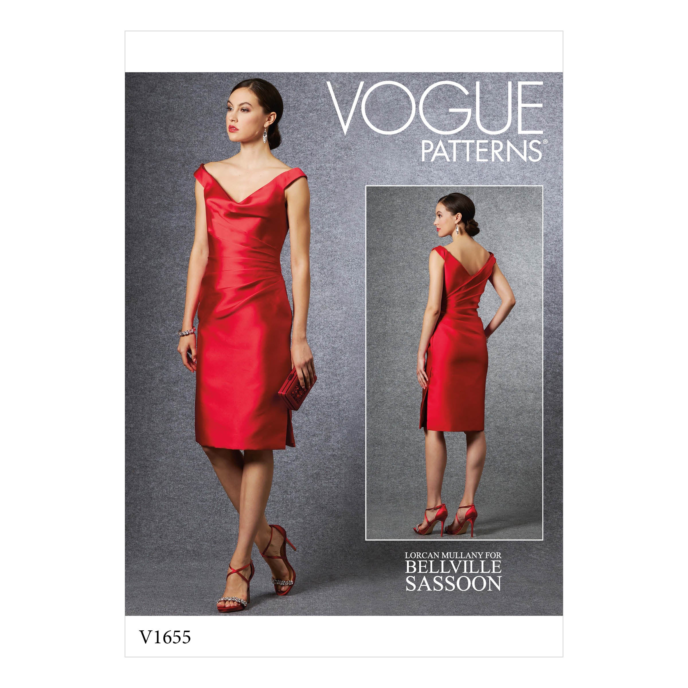 Vogue Pattern V1655 Misses Special Occasion Dress Lincraft