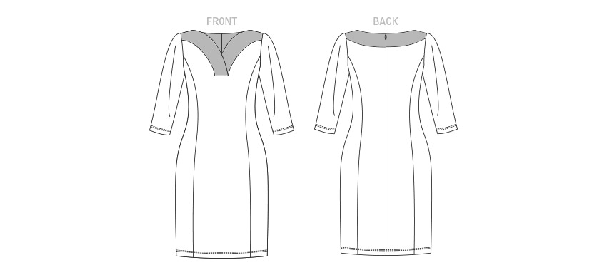 Vogue V1858 Misses & Petite Dress