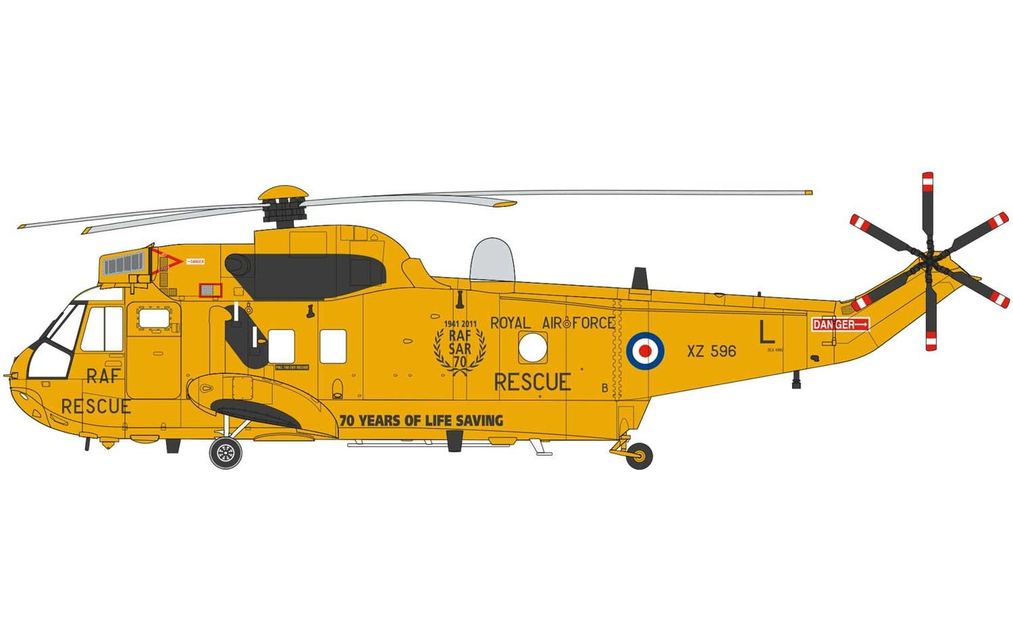 Airfix Large Starter Set, Westland Sea King Har.3