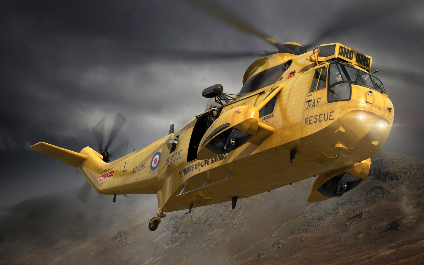 Airfix Large Starter Set, Westland Sea King Har.3