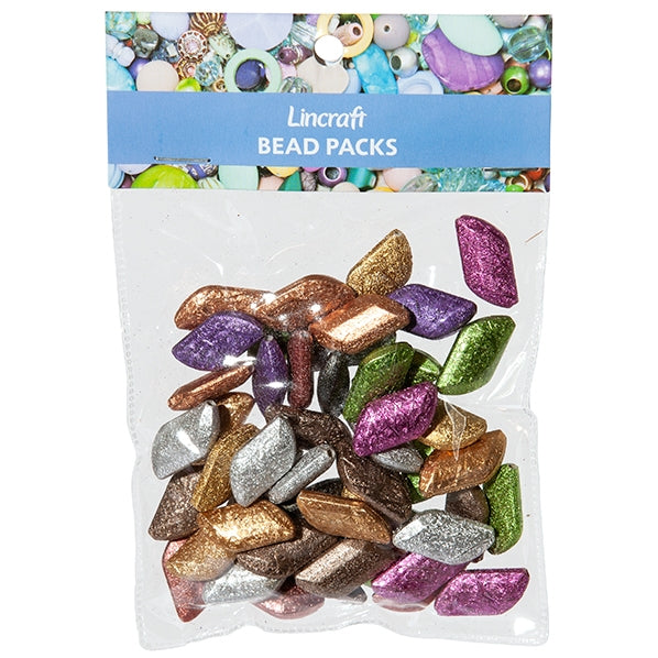 Lincraft Beads, Long Diamond Glitter- 50g