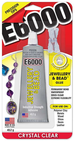 E6000 Fray Lock Adhesive, Clear- 61.3g – Lincraft New Zealand