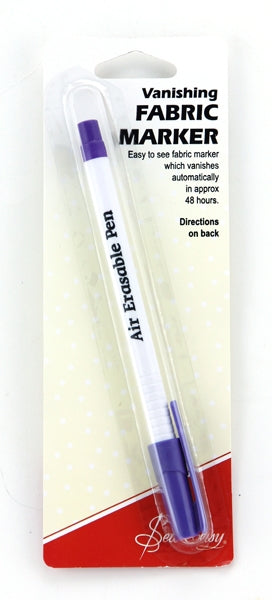 Sew Easy Vanishing Fabric Marker Pen – Lincraft