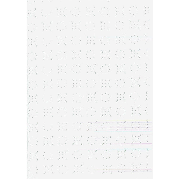 Arbee Diecut Felt Sheets, Starburst White- 10pk