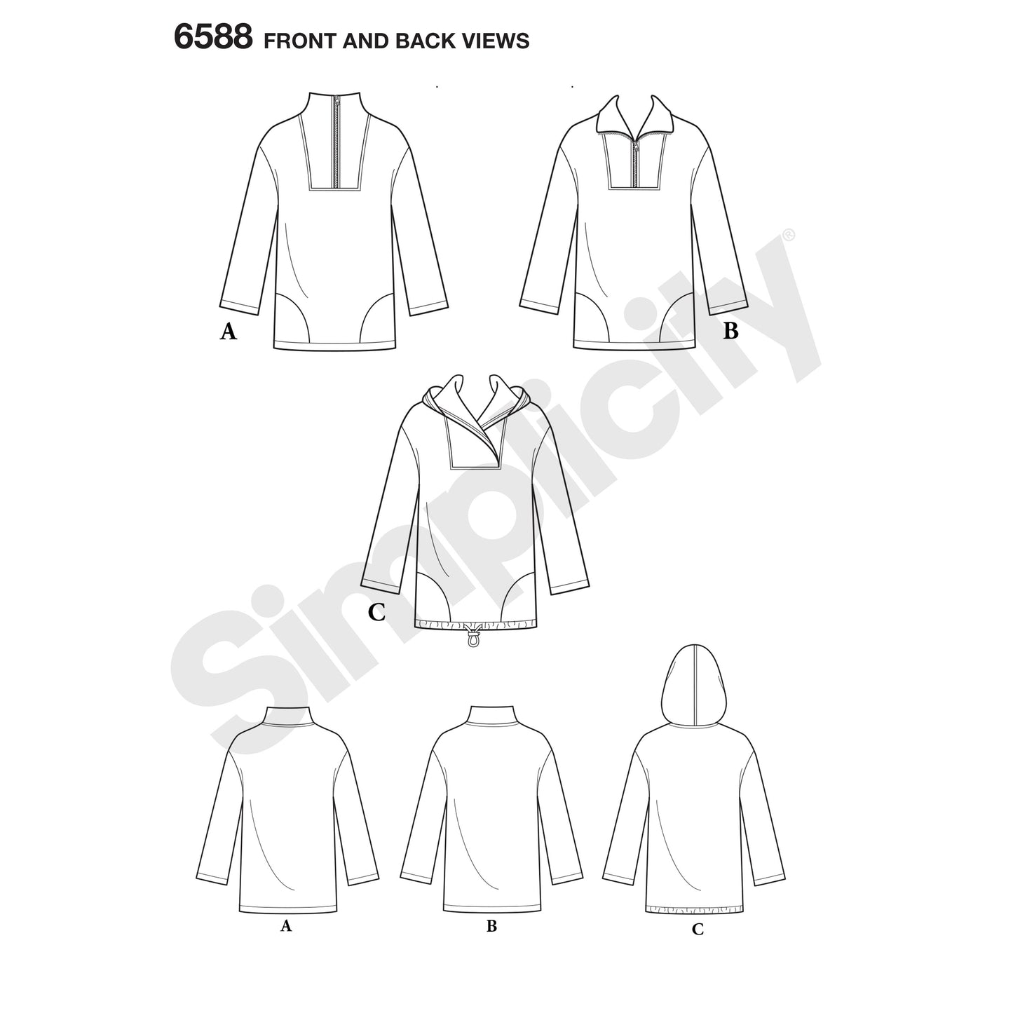 Newlook Pattern 6568 A (NB-S-M-L)