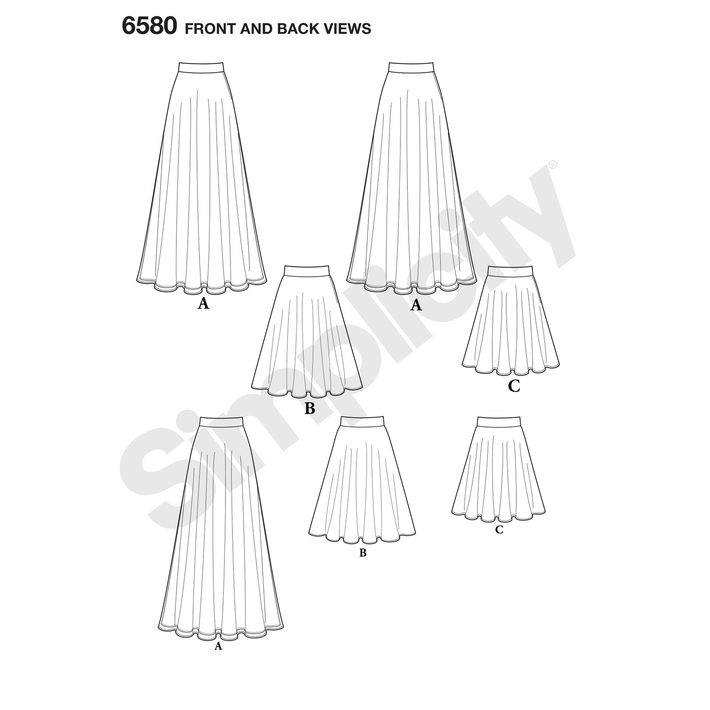 Newlook Pattern 6556 Women's Easy Knit Tops