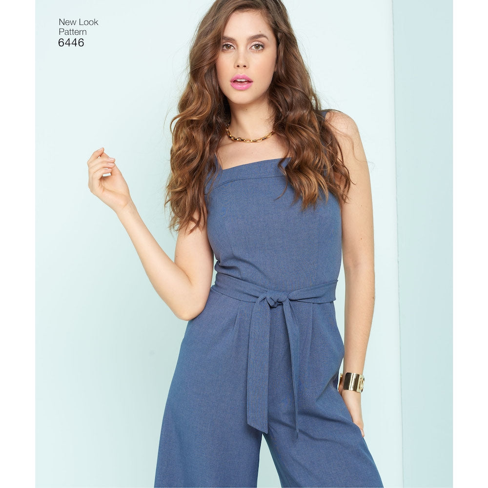 Newlook Pattern 6446 Misses' Jumpsuits and Dresses – Lincraft