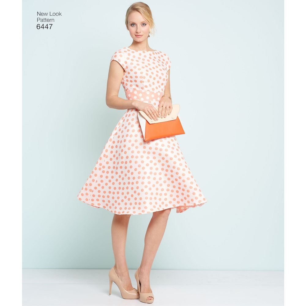 Newlook Pattern 6414 Misses' Tunic and Top with Neckline Variations