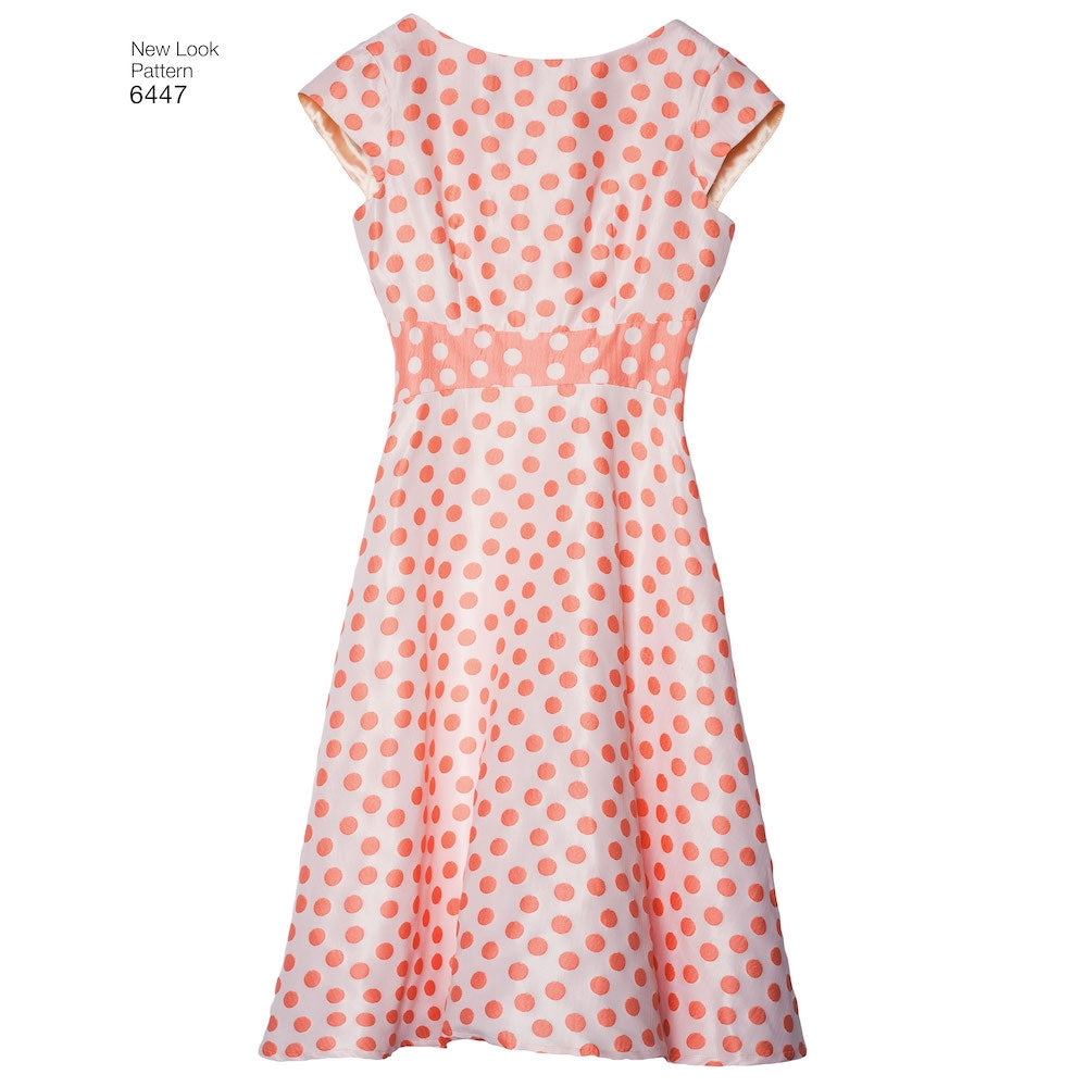 Newlook Pattern 6413 Misses' Dresses
