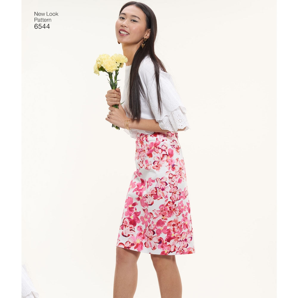 Newlook Pattern 6524 Women’s Dress with Sleeve Variations