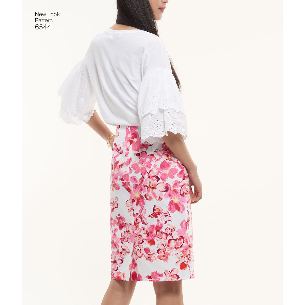 Newlook Pattern 6524 Women’s Dress with Sleeve Variations