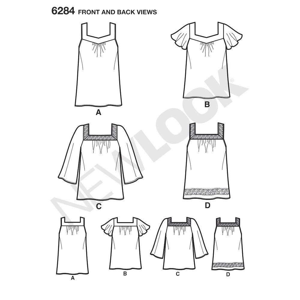 Newlook Pattern 6170 Toddlers' and Child's Pajamas