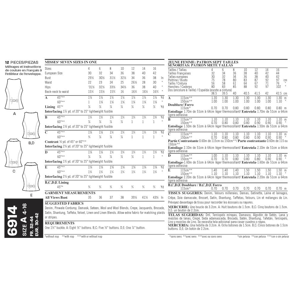 Newlook Pattern 6730 Misses Knit Tops, Skirts, and Pants
