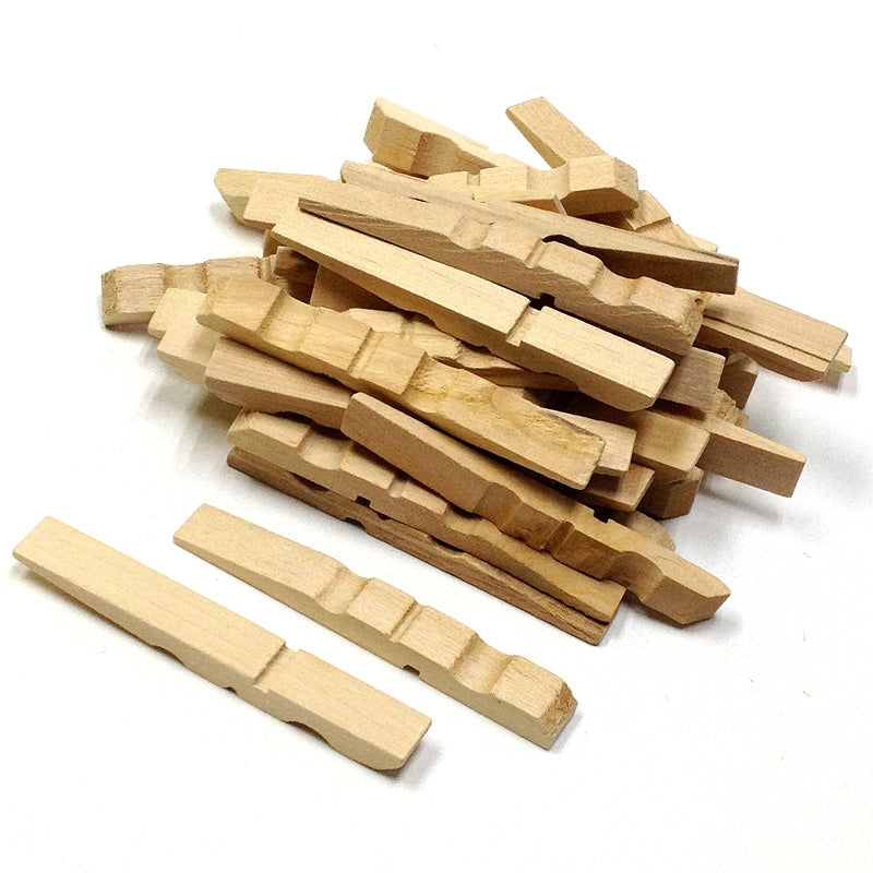 Arbee Wooden Pegs, Large- 6pc
