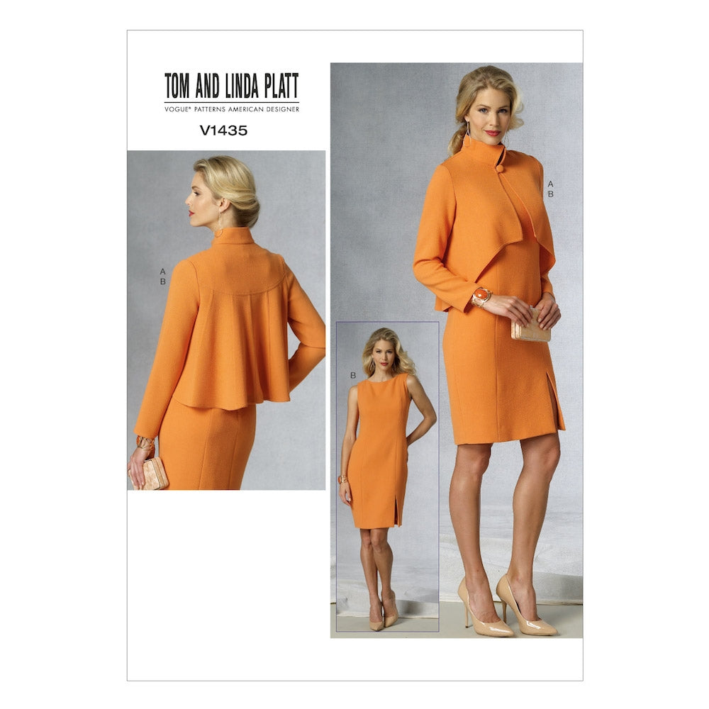 Vogue Pattern V1435 A5 (6-8-10-12-14)