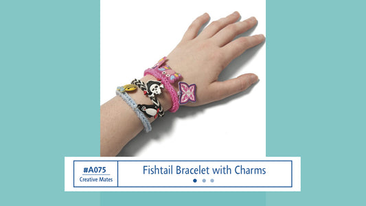 A075 Fishtail Bracelet with Charms