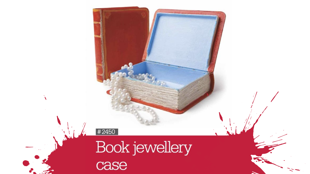 #2450 Book Jewellery Case