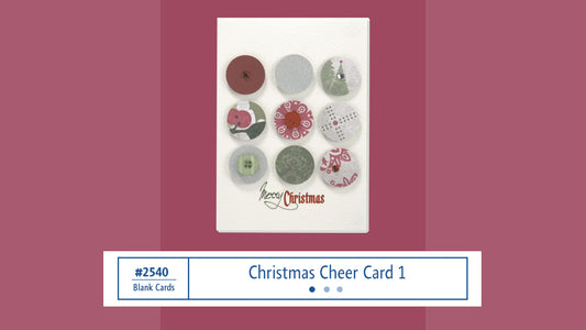 #2540 Christmas Cheer Card 1