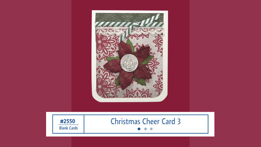 #2550 Christmas Cheer Card 3