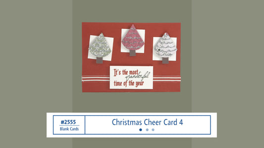 #2555 Christmas Cheer Card 4