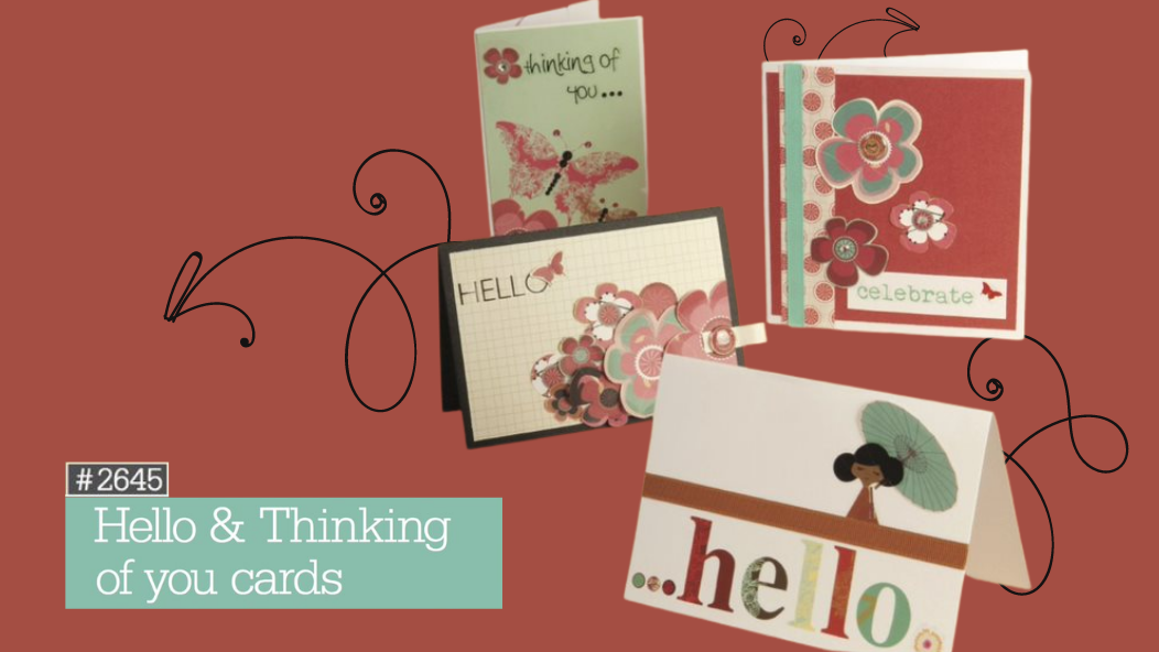 #2645 Hello & Thinking Of You Cards