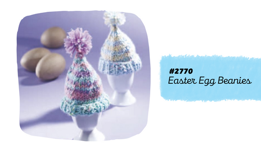 #2770 Easter Egg Beanies