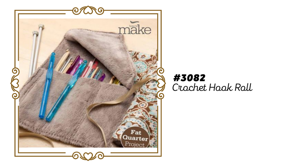 3082 Crochet Hook Roll Lincraft