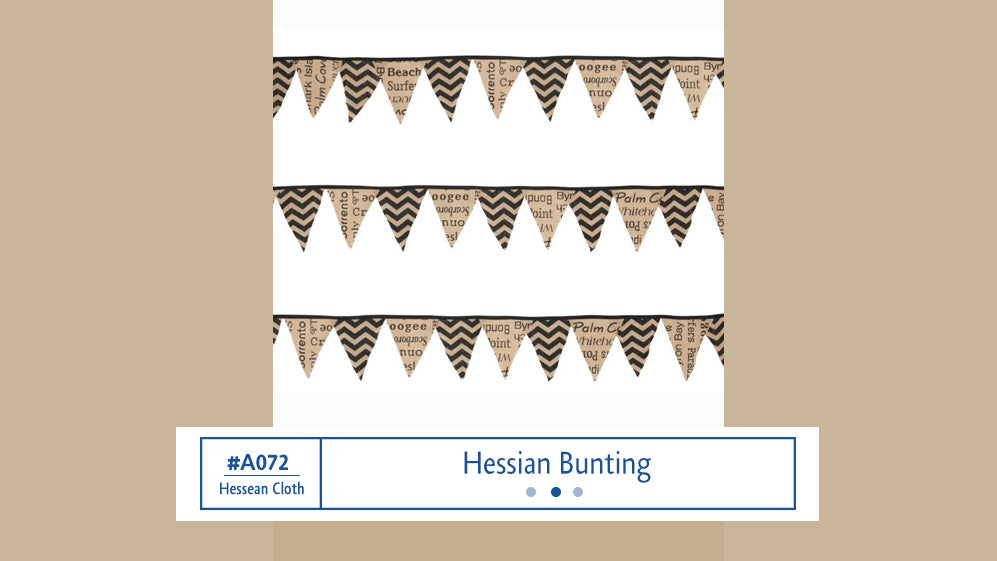 A072 Hessian Bunting