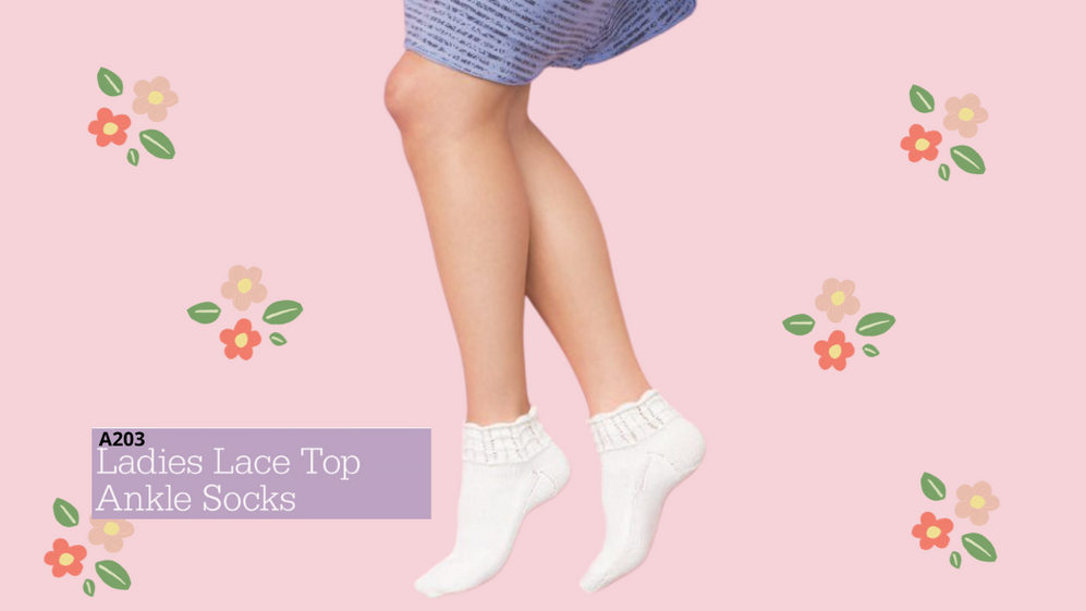 Lace top socks womens deals