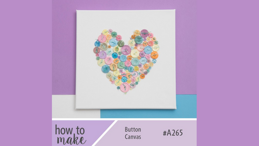 A265 Button Canvas