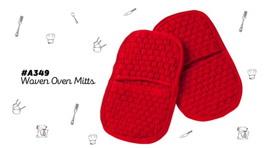 A349 Woven Oven Mitts