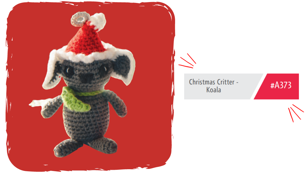 A373 Christmas Critter- Koala