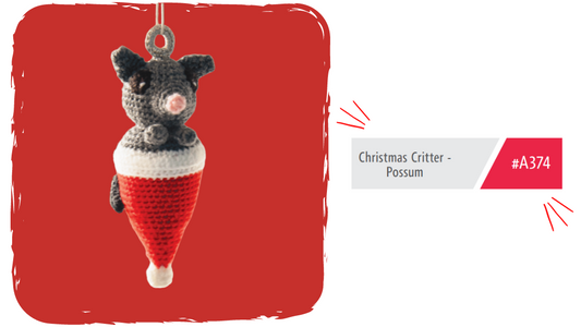 A374 Christmas Critter- Possum