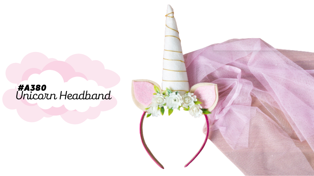 A380 Unicorn Headband