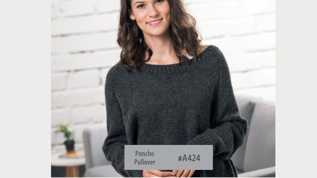 A424 Poncho Pullover